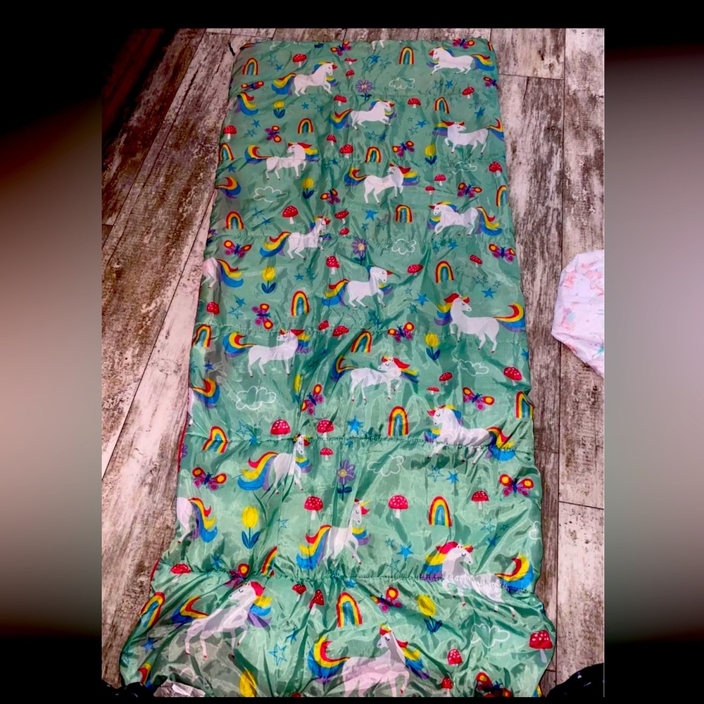 Girls Unicorn Sleeping Bag